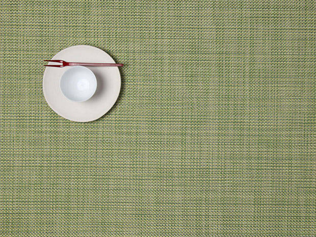 Mini Basketweave placemat by Chilewich, Dill