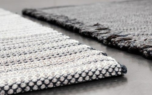 Χειροποίητο πλεκτό κιλίμι από τη JoV