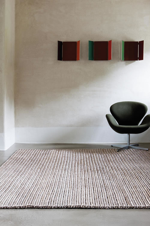 Abaca by Limited Edition - handwoven rug with an all abaca pile.