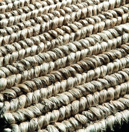 Χειροποίητο χαλί σε στάνταρντ και σε επιθυμητές διαστάσεις από 100% abaca