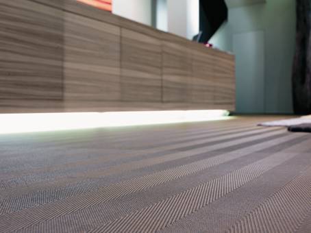 μάλλινο μοντέρνο χειροποίητο χαλί στo design lab