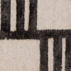 χειροποίητο ανάγλυφο χαλί με πέλος από άβαφο μαλλί νέας ζηλανδίας και βισκόζη